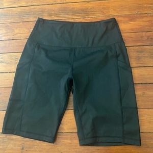 High rise biker shorts from Halara